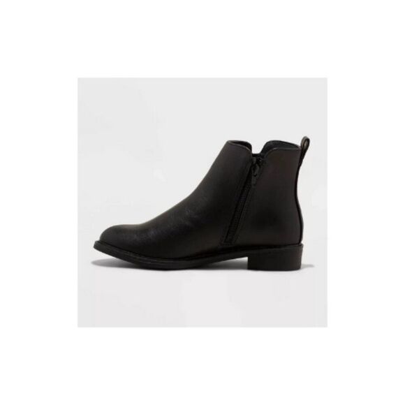 Women's Brenna Ankle Boots with Memory Foam Insole Universal Thread Black 8 NIB - Picture 2 of 5